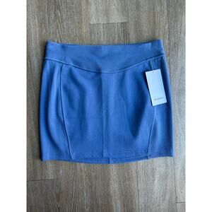 NWT Lululemon Scuba High-Rise Mini Skirt Oasis Blue XL Athleisure tennis core
